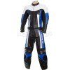 RTX TITAN Blue Motorcycle Leather 2Pc Biker Suit